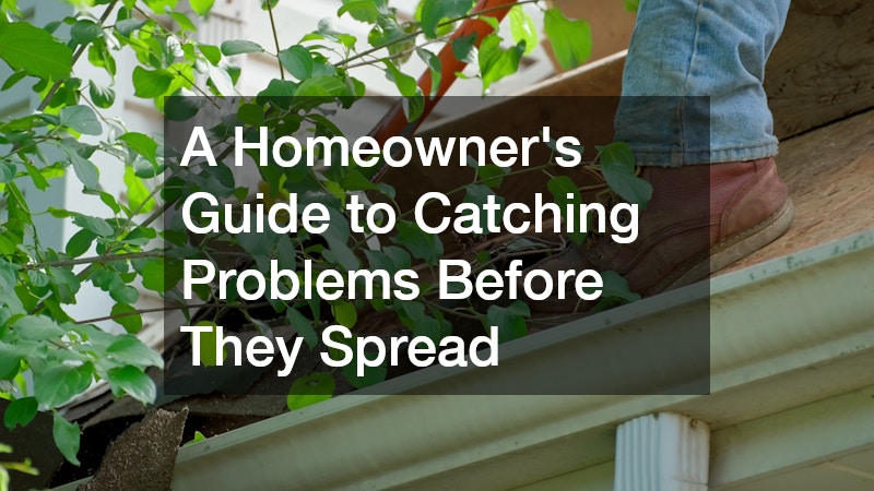 A Homeowners Guide to Catching Problems Before They Spread